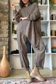  Big Softie Super Slant Knit Jumper Earth /12=